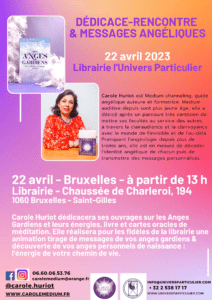 Rencontre avec les anges Bruxelles 22 et 23 avril 2023