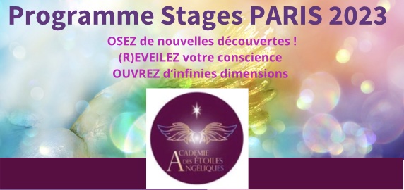 2 journées de stage Ange ou Médiumnité – PARIS