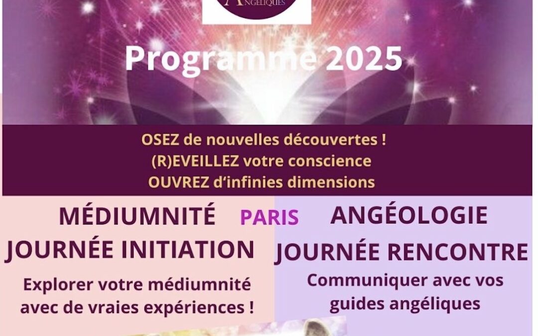 2 journées de stage Ange ou Médiumnité – PARIS