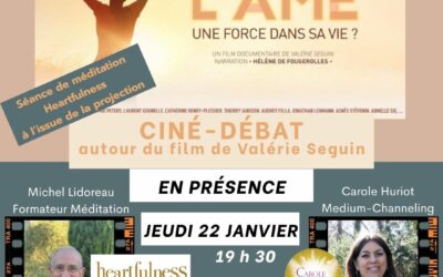 L’Âme 1 – Valerie Seguin – Ciné débat méditation à TOURS