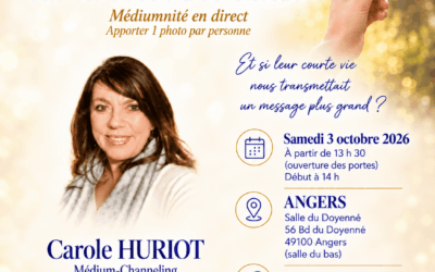 Conférence sur la mort des enfants – ANGERS – 3 octobre 2026